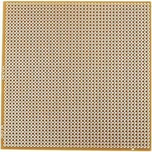 Fimer 12X12 cm Delikli (Bakır) Pertinaks Tek Yüzlü