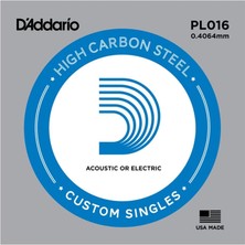 Fimer PL016 Elektro ve Akustik Tek Tel, G-(Sol), Hıgh Carbon