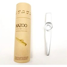 Fimer Gri Renk Metal Kazoo