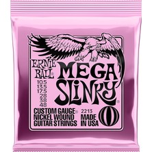 Fimer Ball Mega Slinky Nickel Wound Elektro Gitar Telleri, Ölçü 10.5-48