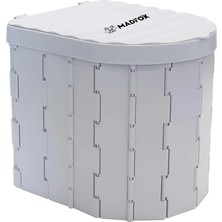 Fimer Portatif Kamp Tuvaleti - Bi-Pot - Gri - 547218