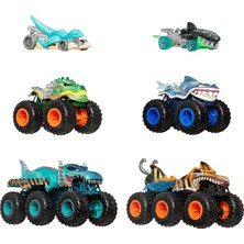 Fimer Wheels® Monster Trucks Sharks & Dinos Çoklu Arabalar