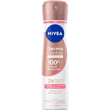 Fimer Derma Control Clinical Kadın Sprey Deodorant 150ML, 100 Saat Üstün Koruma, Dermadry Technology ile Ekstra Kuruluk