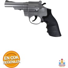 Fimer Gümüş Renkli Kapsül Tabancası - Hızlı Aksiyon ve Eğlence Için 8'li Gümüş