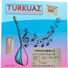 Fimer 0.22 mm Pyramid + Ipek Bamlı Takım Tel Divan Bağlama Teli 022 DBT322