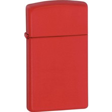 Fimer 2.001.350 Çakmak Slim Classic Slim, Mat, Kırmızı