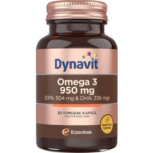 Fimer Omega 3 950 Mg 30 Yumuşak Kapsül - Yüksek Epa & Dha - 1400MG Balık Yağı