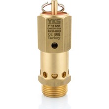 Fimer 1/4" 3 Bar Standart Basınçlı Emniyet Ventili