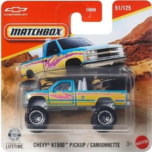 Fimer Matchbox 1:64 Tekli Arabalar Chevy K1500 Pıckup JHP34