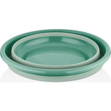 Fimer Badya Katlanabilir Leğen Bpa Içermez 8 Lt (Yeşil)
