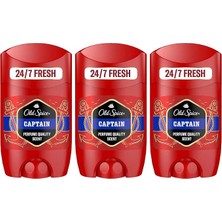 Fimer Spice Captain Erkek Deodorant Stick 50 ml 3lü Paket