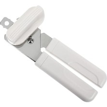 Fimer Çok Fonksiyonlu Konserve Açacağı, Dahili Şişe Kapağı Sökücü, 18CM (7,1"), Beyaz/gümüş