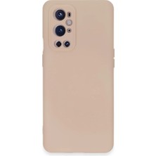 One Plus 9 Pro Kılıf Nano Içi Kadife Silikon - Pudra