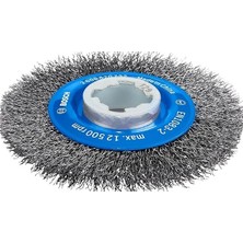 SBN - Store Professional Accessories Cam Fırçası, Dalgalı Tel Clean (Metal Için, X-Lock, Ø 115 Mm, Tel Kalınlığı 0,3 Mm)