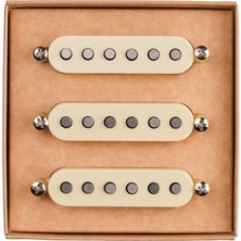 Lundgren Strat Set Lundgren/bjfe Set Of Three Cream Elektro Gitar Manyetiği Seti