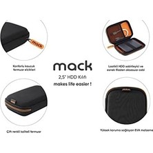 SBN - Store Mack MCC-4008 2.5 Hard Disk Kılıfı Siyah Turuncu