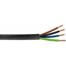 Prysmian 4x1,5mm Ttr Kablo H05VV-F | Siyah – 50 Metre