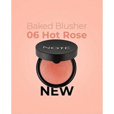 SBN - Store Baked Blusher 06 Hot Rose Işıltılı Fırınlanmış Toz Allık