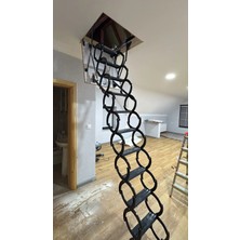 Aytürk Makaslı 70X100 Cm Katlanır Çatı Merdiveni