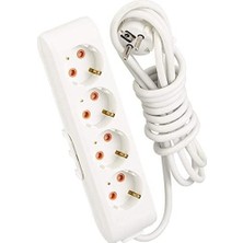 SBN - Store Multi-Let 4lü Topraklı Kablolu Ç.k 3mt Priz