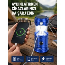 Skygo Revify Güneş Enerjili Katlanabilir Kamp Feneri – USB Şarjlı, Hafif ve Çok Fonksiyonlu