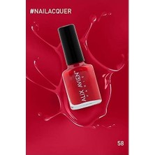 SBN - Store Koyu Kırmızı Oje 58 - Yüksek Pigmentli Uzun Süreli Kalıcılık Hızlı Kuruma - Nail Lacquer 58