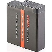 SBN - Store AHDBT-501 Hero 5-6-7 Bataryası, Siyah