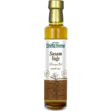 SBN - Store Shiffa Susam Yağı 250 ml | Soğuk SIKIM%100 Doğal Saf Bitkisel Yağ | Omega, Vitamin ve Mineral Açısından Zengin | Cilt ve Saç Bakım Yağı | Masaj, Mutfa