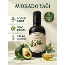 Noura Natural Avokado Yağı 250 ml Soğuk Press ile Elde Edilmiş Doğal Bitkisel Yağ