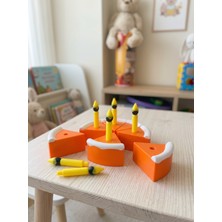 Mai Toys Store Dilimlenebilir Mumlu Pasta