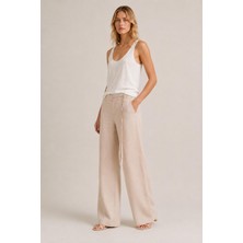 Alexander Gardi Keten Wide Leg Pantolon