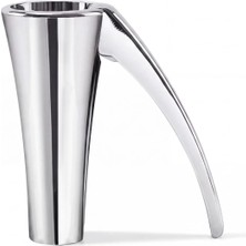 ® Paslanmaz Metal Ceviz Kıracağı - Huni Tasarımlı Kabuk Sıçratmaz Fındık, Badem ve Pekan Cevizi Kırıcı, Ergonomik Lüks Yaylı Kuruyemiş Kırma Aleti
