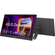 Asus 15.6 Inc  Zenscreen MB166CR 60Hz 5ms(gtg) Usb-C Fhd IPS Tasinabilir Monitör