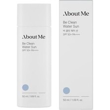 SBN - Store About Me Be Clean Water Sun SPF50+ Pa++++ Uv Koruyucu Su Bazlı Nemlendirici Güneş Kremi 50 ml