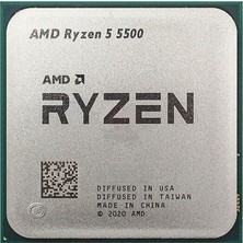 Amd Ryzen 5 5500 16MB 6çekirdekli VGA Yok Am4 65W Kutusuz+Fansız