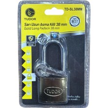 sbodurhome Blisterli Uzun Sarı 38 mm Kilit