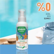 SBN - Store SIVENO%100 Doğal Çocuk Güneş Losyonu Leke Karşıtı Nemlendirici Bitkisel Vegan Uva Uvb Spf 50+ 100 ml