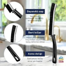 SBN - Store Prime Çok Amaçlı Ince Detay Temizlik Fırçası | Derz Arası, Lavabo, Mutfak ve Banyo Köşe Temizlik Fırçası | Sert Kıllı, Ergonomik Saplı, Kompakt ve Day
