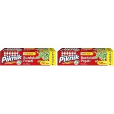 SBN - Store Prime Piknik Buzdolabı Poşeti Ort Eko, 50'li 2li Paket