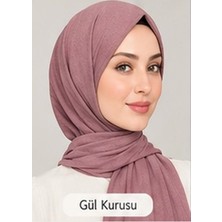Nergis Lerrascarf Şal Penye Özel Dikişli Uzun Mevsimlik