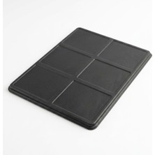 Dorello Kuzine Soba Saç Tablası 55X49 cm Dayanıklı Siyah  Sac Tabla