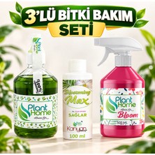 Hüskon Ticaret Powermix, Bloom ve Blossoming Max Güçlü Bitki Besini 3'lü Set