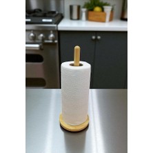 SBN - Store Prime Bambu Yuvarlak Kağıt Havluluk Dikey Masa Üstü Rulo Kağıt Havlu Dik Havlu Peçetelik