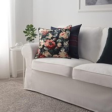 SBN - Store Prime Leıkny Yastık Kılıfı, 50X50 Cm, Siyah/çok Renkli