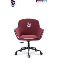 Fanchair x Trabzonspor Icon Bordo Kumaş Çalışma Koltuğu