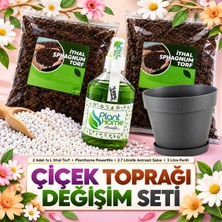 Çiçek Toprağı Değişim ve Bakım Seti Bitki Toprağı Böcek Sinek Yapmayan Özel Bakım Seti