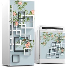 SBN - Store Prime Buzdolabı ve Bulaşık Makinası Beyaz Eşya Kaplama Kare Kuş