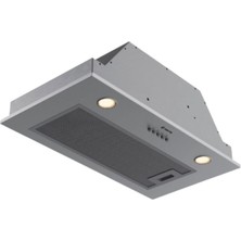 Narte HB10254S, Metalik Gri Davlumbaz, 50 cm