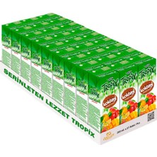 Bezos Tropix Meyve Suyu Karışık 200 ml (27 Adet)
