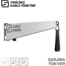 Cable Sherpa Cable-Sherpa Nanı Outdoor Elektrikli Araç Şarj Kablosu Yönetim Sistemi - Beyaz